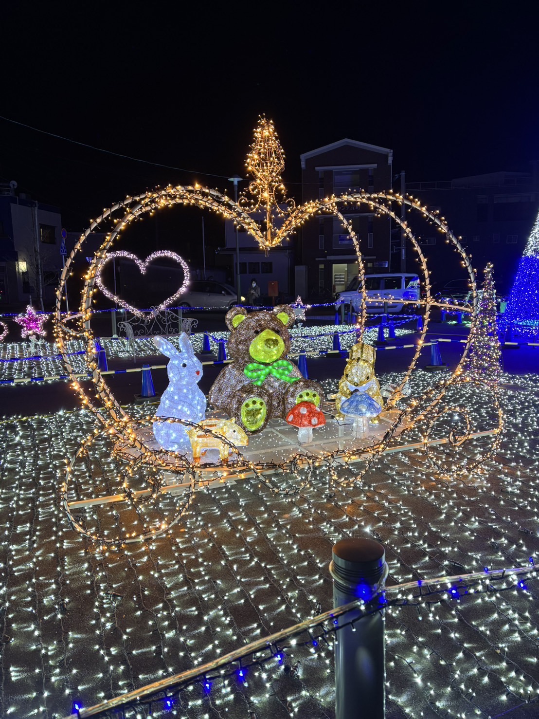 岩国市東口のイルミネーション