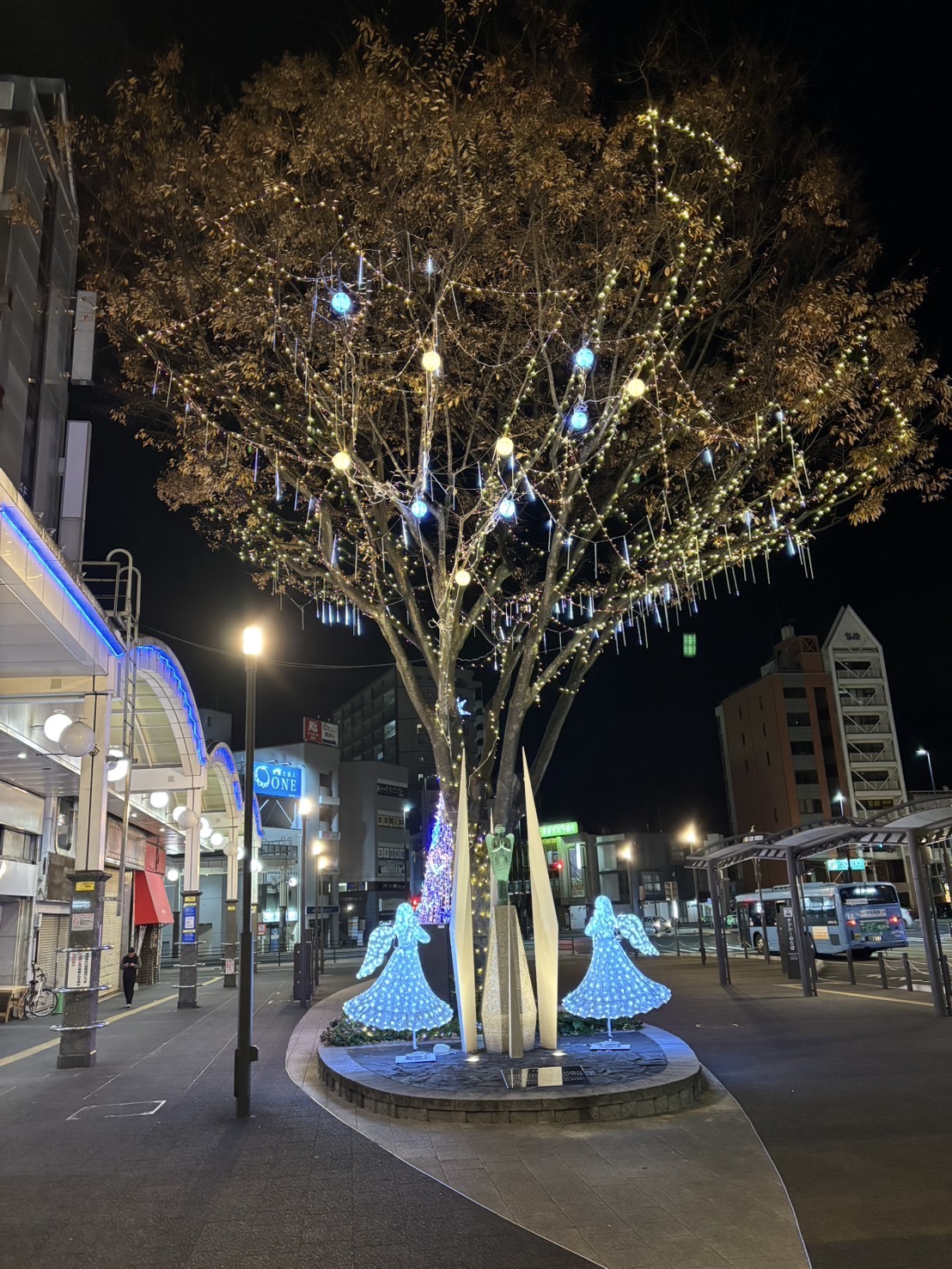 岩国駅前イルミネーション
