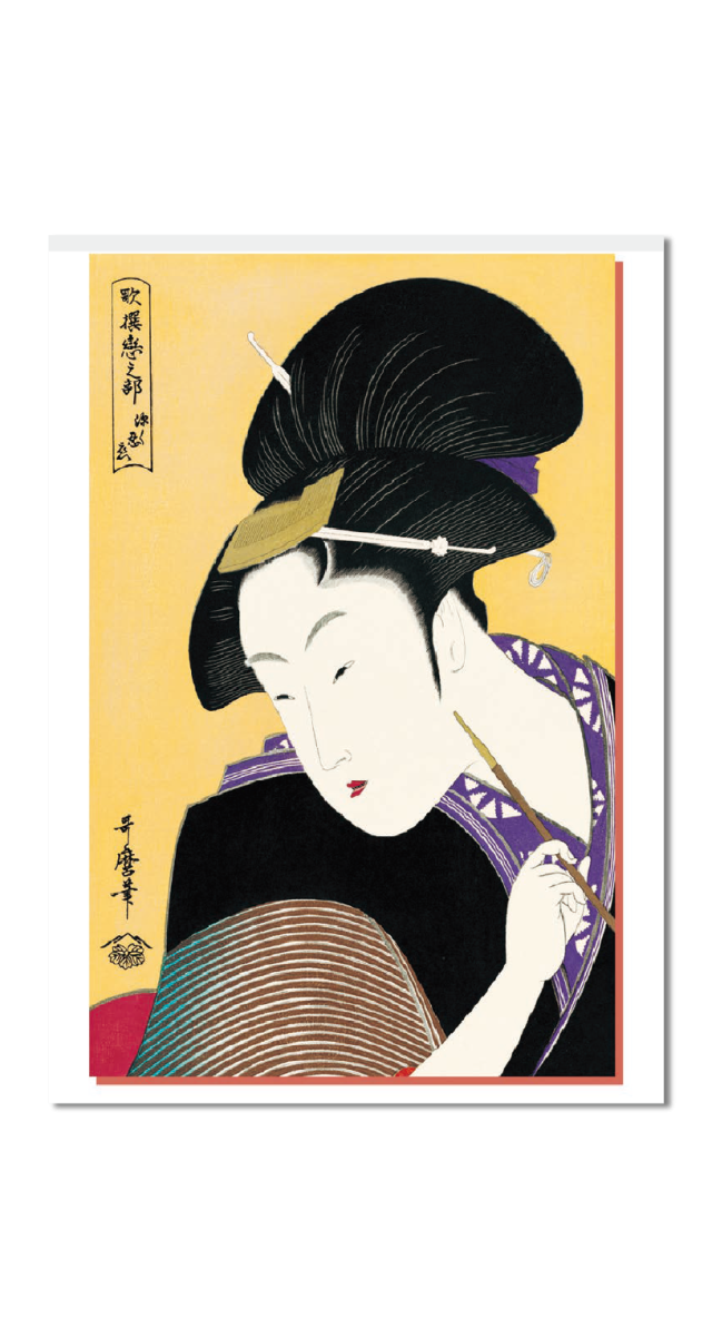 歌麿 浮世絵｜大広カレンダー