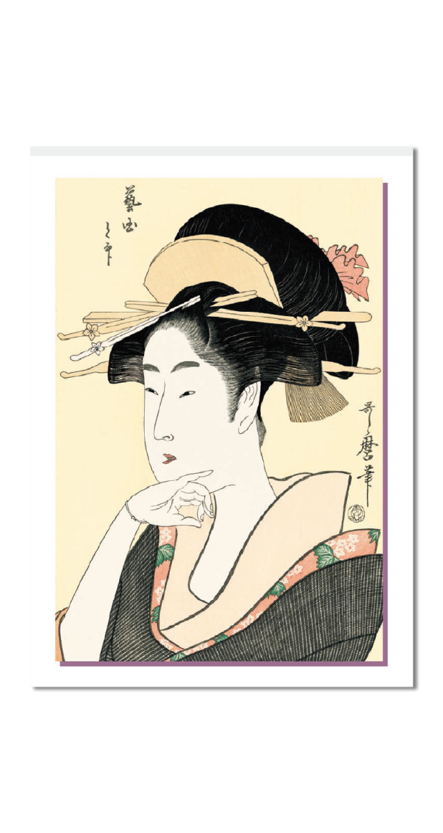 歌麿 浮世絵｜大広カレンダー