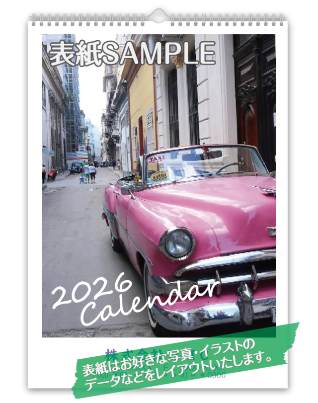 【在庫SALE】D☆DATE 掲載ページ（約A3サイズ）#6685 壁掛A3サイズ 13枚⑤｜大広カレンダー